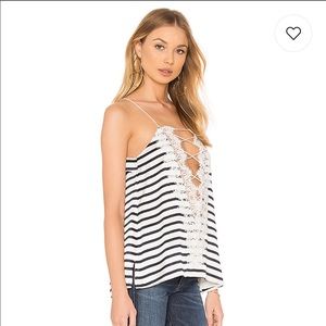 Cami NYC “The Charlie” stripe cami